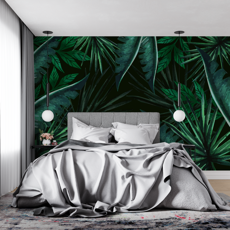 Papier Peint Vert Jungle