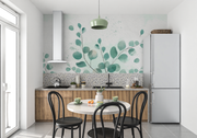 Papier Peint Vert Eucalyptus