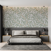 Papier Peint Motif Vert D Eau