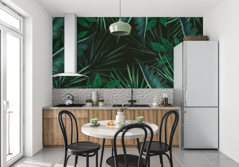 Papier Peint Vert Jungle