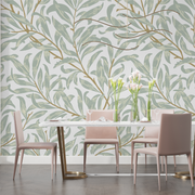 Papier Peint Motif Vert D Eau