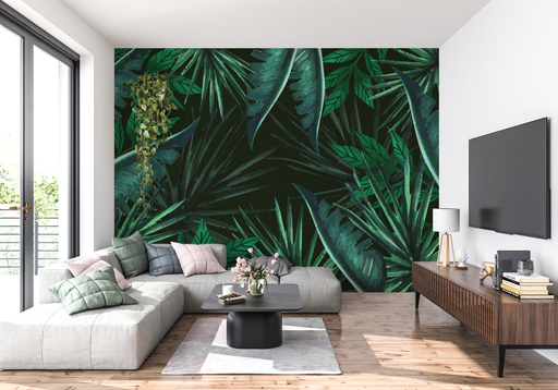 Papier Peint Vert Jungle